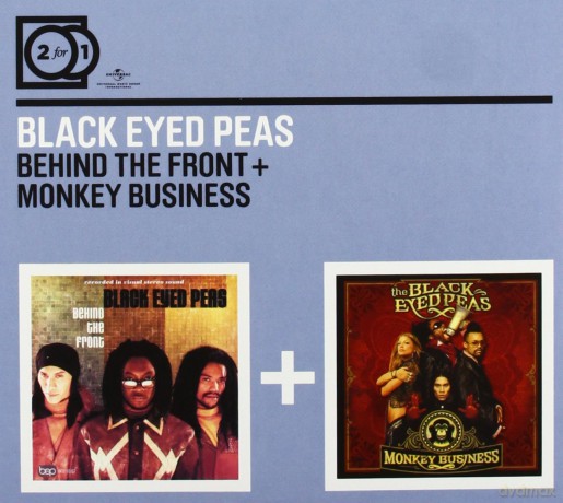 Black Eyed Peas: 2 For 1: Behind The Front / Monkey Business [2CD]