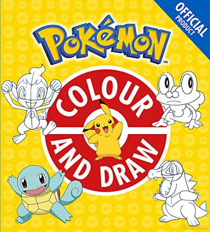 The Official Pokémon Colour and Draw - Pokémon [KSIĄŻKA]