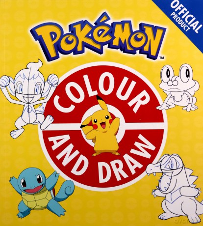 The Official Pokémon Colour and Draw - Pokémon [KSIĄŻKA]
