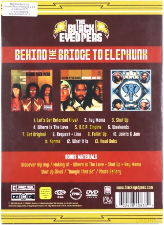 Black Eyed Peas: Behind The Bridge To Elephunk -Slidepack [DVD]