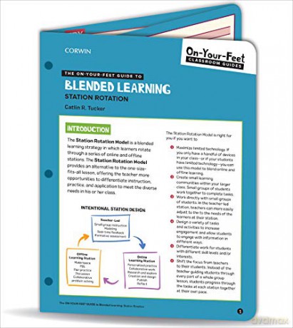 The On-Your-Feet Guide to Blended Learning: Station Rotation (On-Your-Feet-Guides) - Catlin R. Tucker [KSIĄŻKA]