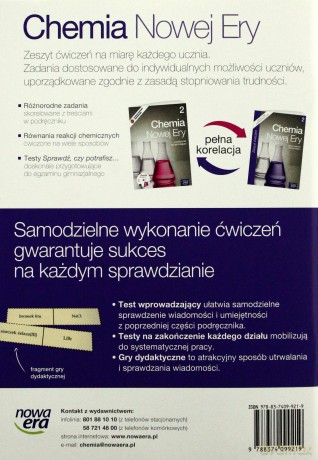 Chemia Nowej Ery Cz. 2 Zeszyt Ćwiczeń [KSIĄŻKA]