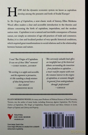 The Origin of Capitalism: A Longer View - Ellen Meiksins Wood [KSIĄŻKA]