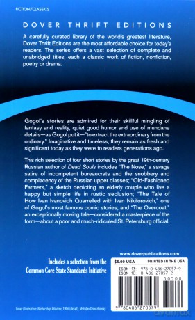 The Overcoat and Other Short Stories (Thrift Editions) - Nikolai Gogol [KSIĄŻKA]