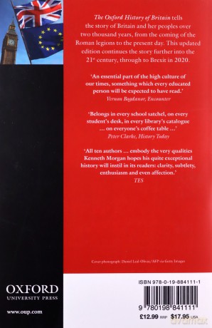 The Oxford History of Britain: 2021 edition - Kenneth O. Morgan [KSIĄŻKA]