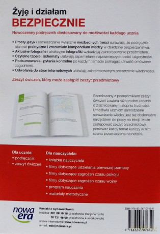Edukacja Dla Bezpieczeństwa Żyję I Działam Bezpiecznie Kl. 1-3 Zeszyt Ćwiczeń [KSIĄŻKA]