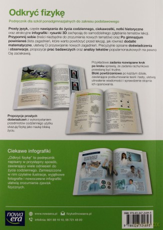 Odkryć Fizykę klasa 1 Podręcznik Zakres podstawowy [KSIĄŻKA]