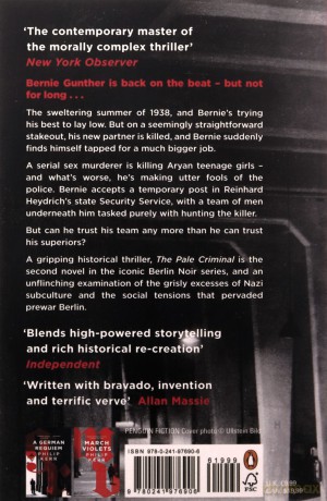The Pale Criminal: Philip Kerr (Bernie Gunther) - Philip Kerr [KSIĄŻKA]