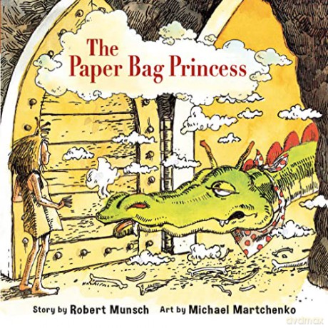 The Paper Bag Princess (Annikin Miniature Edition) - Robert Munsch [KSIĄŻKA]
