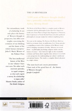The Passion Of The Western Mind: Understanding the Ideas That Have Shaped Our World View - Richard Tarnas [KSIĄŻKA]