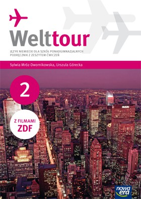 Welttour Cz. 2 Podręcznik Z Zeszytem Ćwiczeń Język Niemiecki [KSIĄŻKA]+[CD]+[DVD]