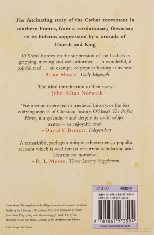 The Perfect Heresy: The Life and Death of the Cathars - Stephen O'Shea [KSIĄŻKA]