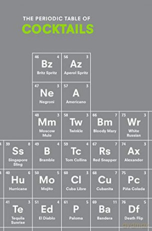 The Periodic Table of COCKTAILS - Emma Stokes [KSIĄŻKA]