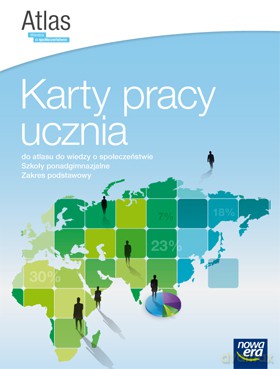 Karty pracy ucznia do atlasu do wiedzy o społeczeństwie. Zakres podstawowy  [KSIĄŻKA]