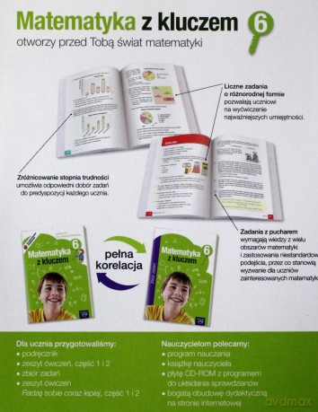 Matematyka z kluczem Zbiór zadań, klasa 6 [KSIĄŻKA]