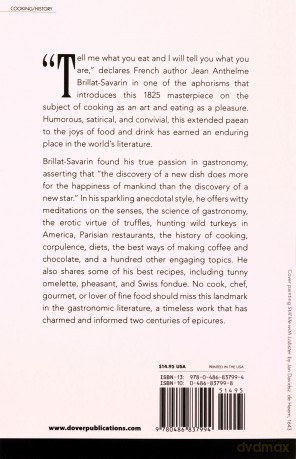 The Physiology of Taste - Jean Anthelme Brillat-Savarin [KSIĄŻKA]