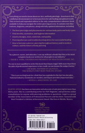 The Piercing Bible, Revised and Expanded: The Definitive Guide to Safe Piercing - Elayne Angel [KSIĄŻKA]
