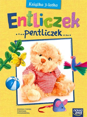 Entliczek, Pentliczek Książka Trzylatka [KSIĄŻKA]