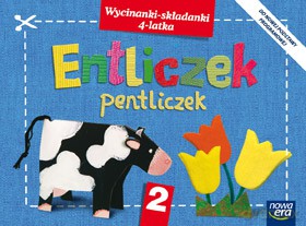 Entliczek, Pentliczek Cz. 2 Wycinanki-Składanki Czterolatka [KSIĄŻKA]