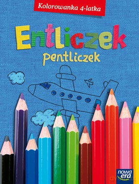 Entliczek, Pentliczek Kolorowanka Czterolatka [KSIĄŻKA]