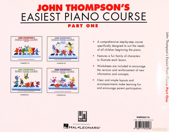 Thompson's Easiest Piano Course (Part 1): Revised Edition [KSIĄŻKA]