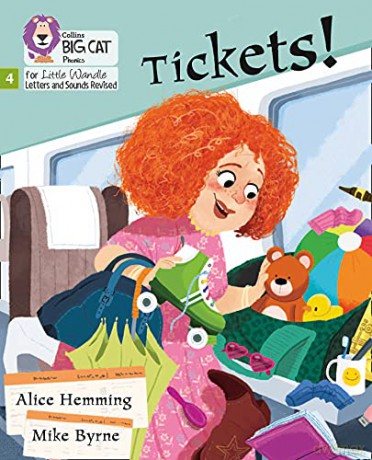 Tickets!: Phase 4 Set 1 (Big Cat Phonics for Little Wandle Letters and Sounds Revised) - Alice Hemming [KSIĄŻKA]