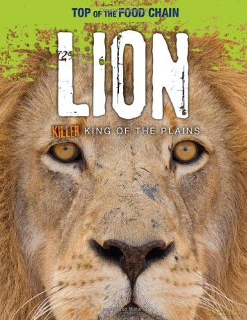 Top of the Food Chain: Lion: Killer King of the Plains - Louise Spilsbury [KSIĄŻKA]