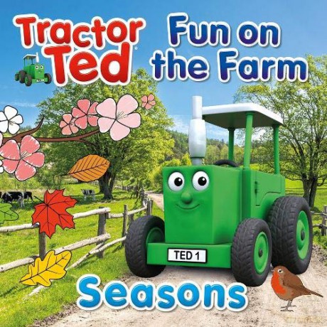 Tractor Ted Fun on the Farm - Seasons: 2 (Tractor Ted Colouring) - Alexandra Heard [KSIĄŻKA]