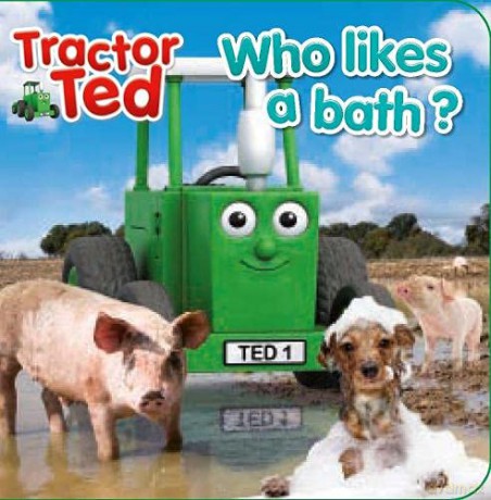 Tractor Ted Magic Bath Book - Alexandra Heard [KSIĄŻKA]