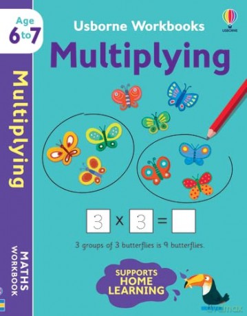 Usborne Workbooks Multiplying 6-7: 1 - Bathie Holly [KSIĄŻKA]