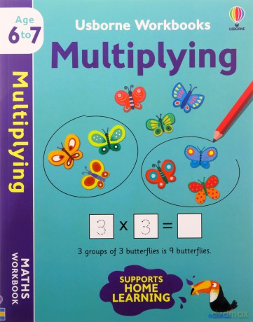 Usborne Workbooks Multiplying 6-7: 1 - Bathie Holly [KSIĄŻKA]