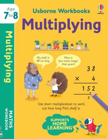Usborne Workbooks Multiplying 7-8: 1 - Holly Bathie [KSIĄŻKA]