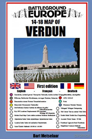 Verdun (Map) (Battleground Europe Maps) - Bart Metselaar [KSIĄŻKA]