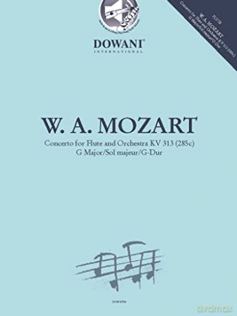 Wolfgang Amadeus Mozart: Concerto for Flute and Orchestra KV 313 (285c) [KSIĄŻKA]