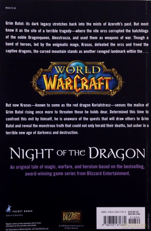 World of Warcraft: Night of the Dragon - Richard A. Knaak [KSIĄŻKA]