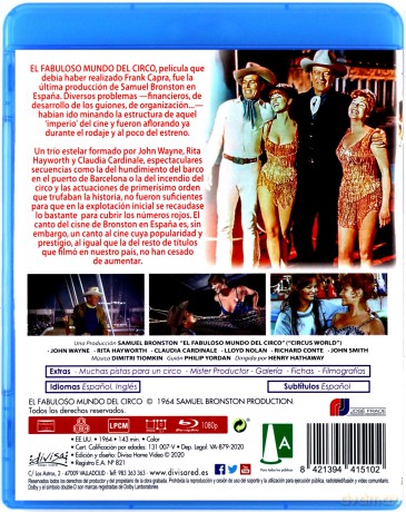 Circus World (Świat cyrku) [Blu-Ray]