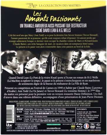 The Passionate Friends (Namiętni przyjaciele) [Blu-Ray]+[DVD]