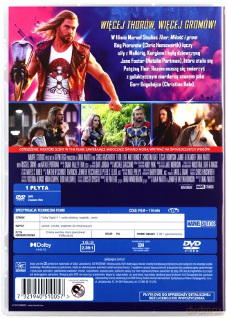 Thor: Miłość i grom [DVD]