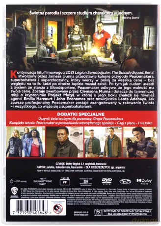 Peacemaker Sezon 1 [2DVD]
