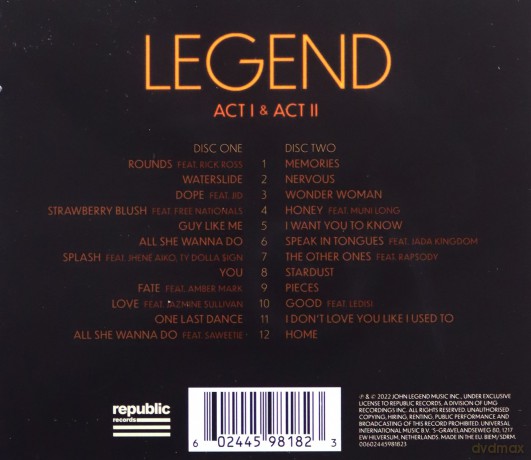 John Legend: Legend [2CD]