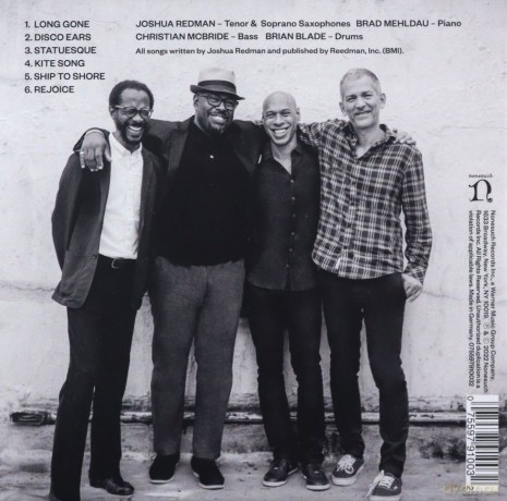 Joshua Redman & Brad Mehldau Christine Mcbride Brian Blade: Longgone [CD]