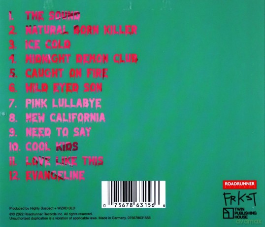 Highly Suspect: The Midnight Demon Club [CD]