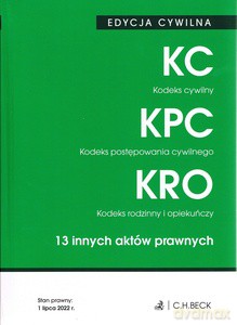 Edycja cywilna.KC KPC KRO 45 [KSIĄŻKA]