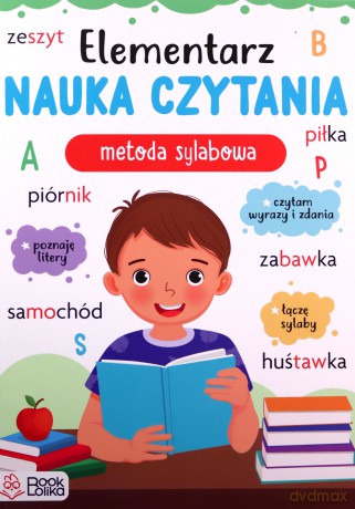 Elementarz. Nauka czytania metodą sylabową [KSIĄŻKA]