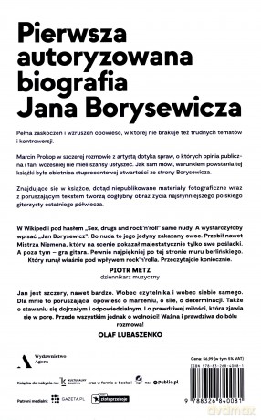 Jan Borysewicz. Mniej obcy - Jan Borysewicz, Marcin Prokop [KSIĄŻKA]