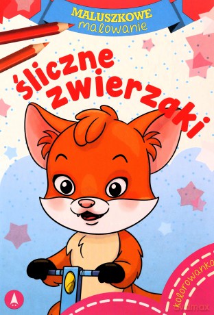 Maluszkowe malowanie. Śliczne zwierzaki [KSIĄŻKA]
