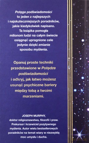 Potęga podświadomości (ekskluzywna edycja) - Joseph Murphy [KSIĄŻKA]