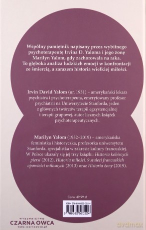 Sprawa śmierci i życia - D. Yalom Irvin, Marilyn Yalom [KSIĄŻKA]