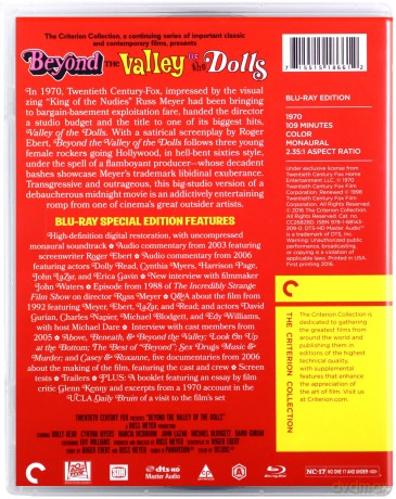 Beyond the Valley of the Dolls (Poza doliną lalek) [Blu-Ray]