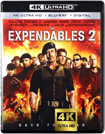 The Expendables 2 (Niezniszczalni 2) [Blu-Ray 4K]+[Blu-Ray]